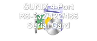 SUNIX 4-Port RS-232/422/485 Serial Card