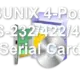 SUNIX 4-Port RS-232/422/485 Serial Card