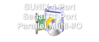 SUNIX 4-Port Serial / 1-Port Parallel Multi-I/O