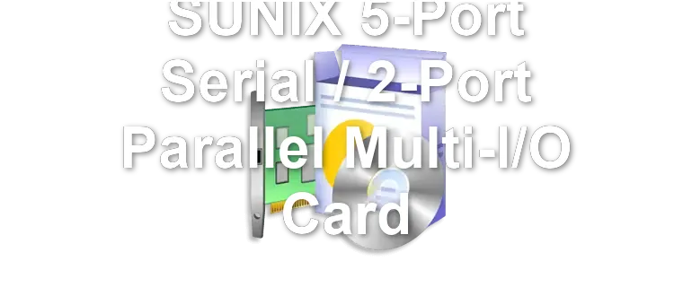 SUNIX 5-Port Serial / 2-Port Parallel Multi-I/O Card