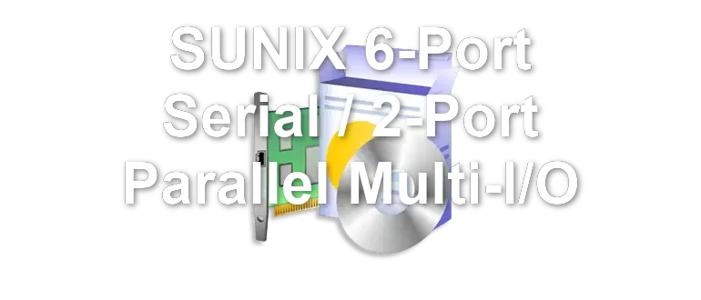 SUNIX 6-Port Serial / 2-Port Parallel Multi-I/O