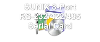 SUNIX 8-Port RS-232/422/485 Serial Card