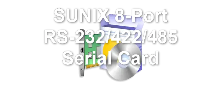 SUNIX 8-Port RS-232/422/485 Serial Card