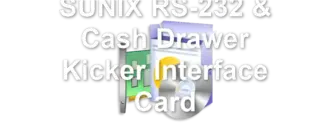 SUNIX RS-232 & Cash Drawer Kicker Interface Card