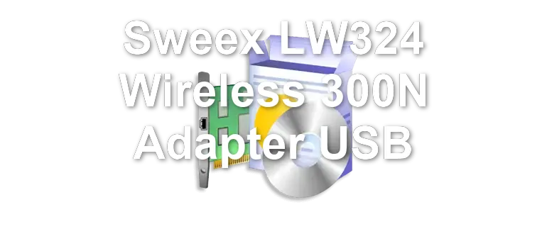 Sweex LW324 Wireless 300N Adapter USB