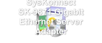 SysKonnect SK-9871 Gigabit Ethernet Server Adapter