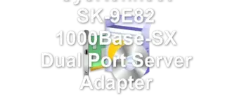 SysKonnect SK-9E82 1000Base-SX Dual Port Server Adapter