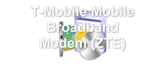 T-Mobile Mobile Broadband Modem (ZTE)