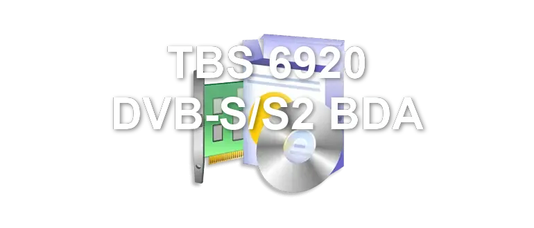 TBS 6920 DVB-S/S2 BDA