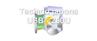 Teclado japons USB - 260U