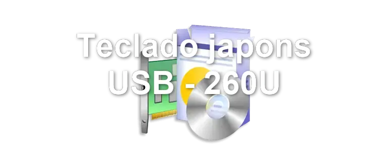 Teclado japons USB - 260U