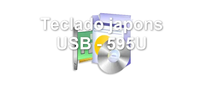 Teclado japons USB - 595U