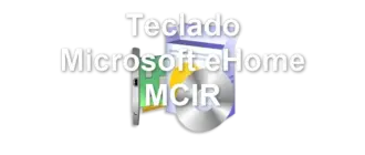 Teclado Microsoft eHome MCIR