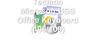 Teclado Microsoft USB Office Keyboard (106/109)