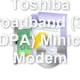 Toshiba Broadband (3G HSDPA) Minicard Modem