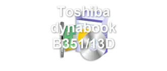 Toshiba dynabook B351/13D