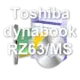 Toshiba dynabook RZ63/MS
