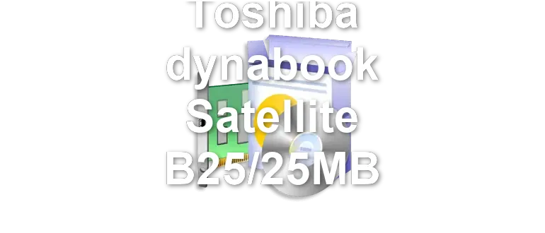 Toshiba dynabook Satellite B25/25MB