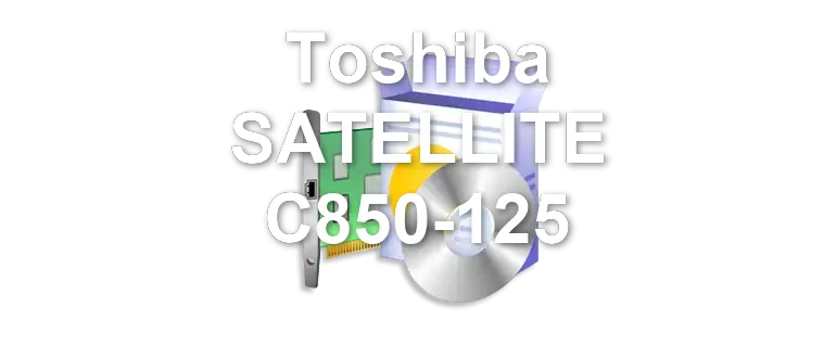Toshiba SATELLITE C850-125