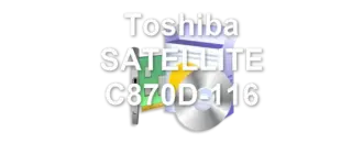 Toshiba SATELLITE C870D-116