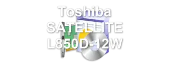 Toshiba SATELLITE L850D-12W