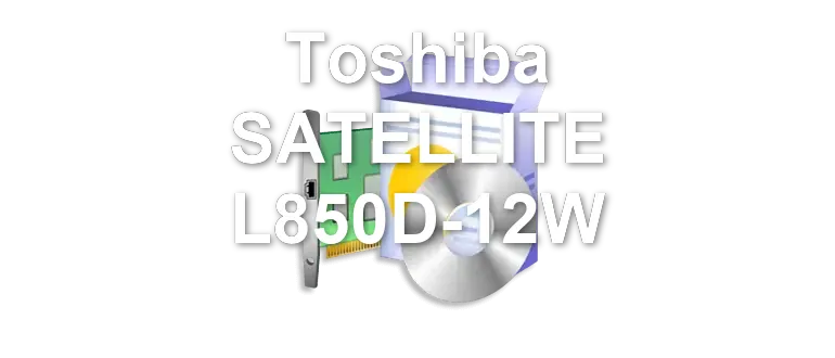 Toshiba SATELLITE L850D-12W