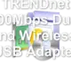 TRENDnet 300Mbps Dual Band Wireless N USB Adapter