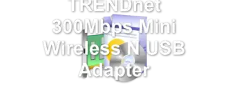 TRENDnet 300Mbps Mini Wireless N USB Adapter