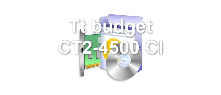 Tt budget CT2-4500 CI