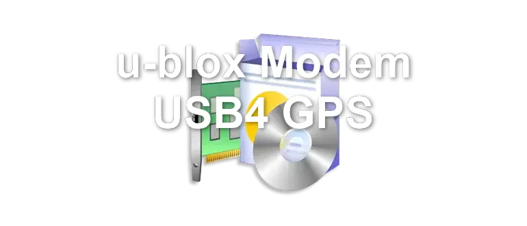 u-blox Modem USB4 GPS