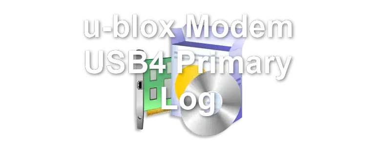 u-blox Modem USB4 Primary Log