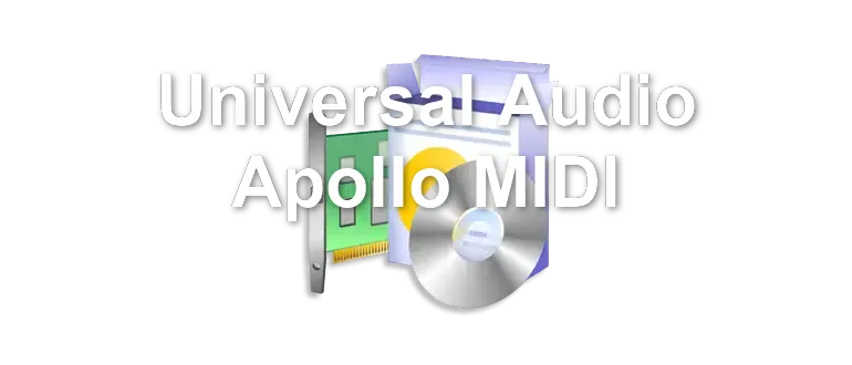 Universal Audio Apollo MIDI