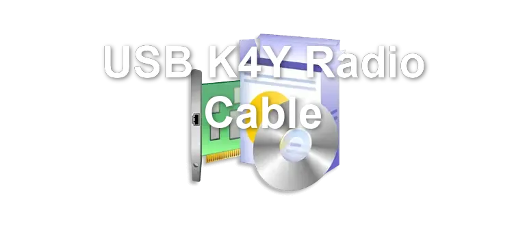 USB K4Y Radio Cable