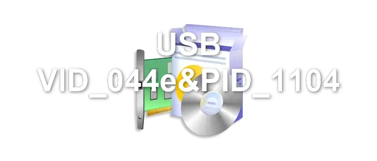 USB VID_044e&PID_1104
