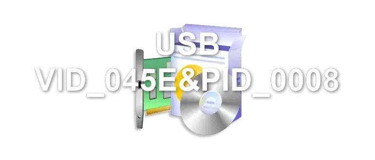 USB VID_045E&PID_0008