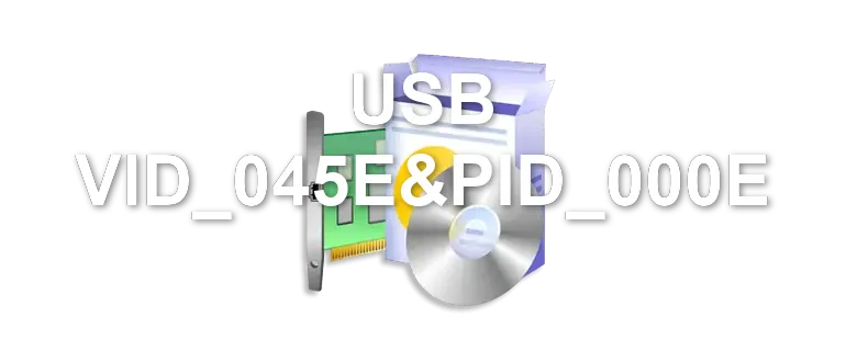 USB VID_045E&PID_000E