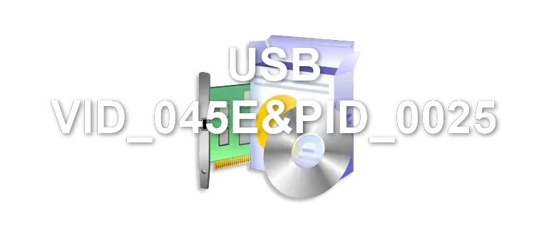 USB VID_045E&PID_0025
