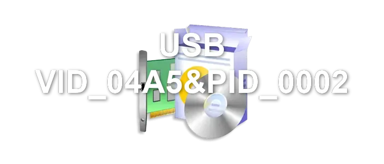 USB VID_04A5&PID_0002