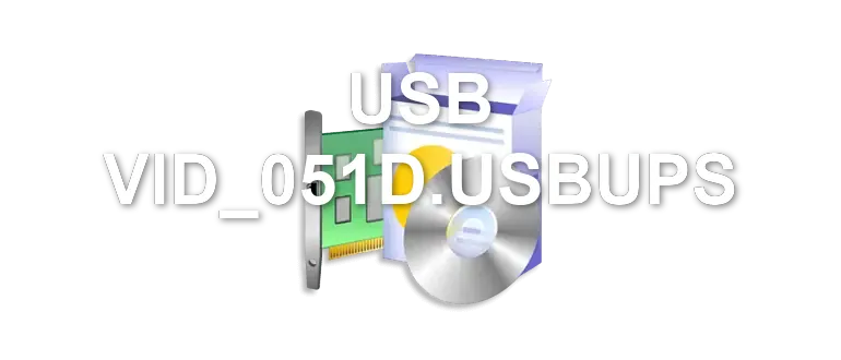 USB VID_051D.USBUPS