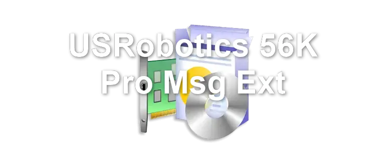 USRobotics 56K Pro Msg Ext