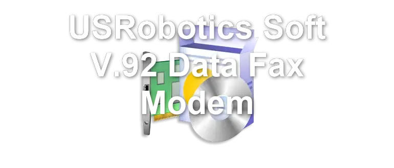 USRobotics Soft V.92 Data Fax Modem