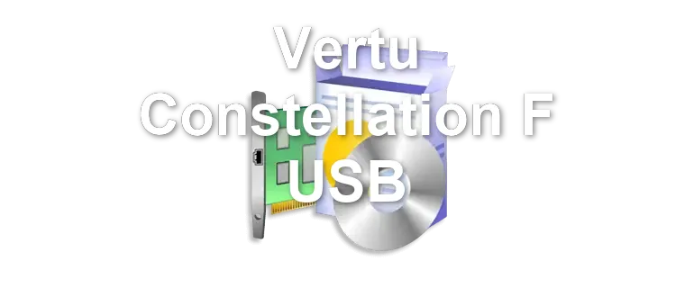 Vertu Constellation F USB