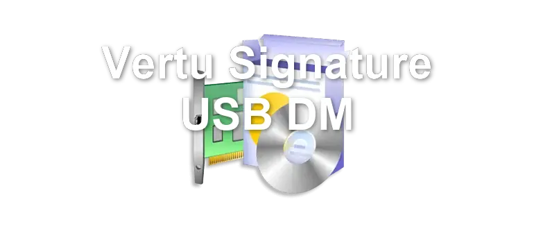 Vertu Signature USB DM