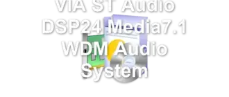 VIA ST Audio DSP24 Media7.1 WDM Audio System