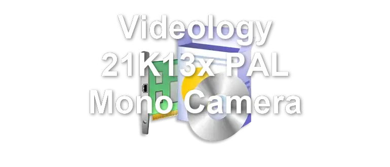 Videology 21K13x PAL Mono Camera