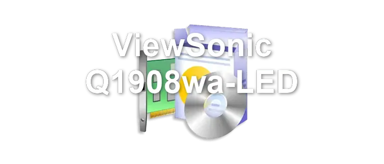ViewSonic Q1908wa-LED