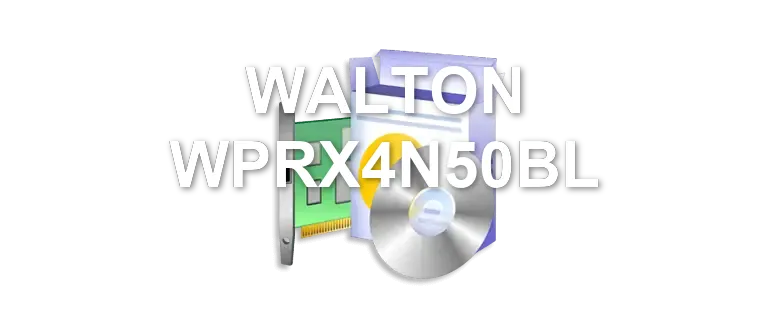 WALTON WPRX4N50BL