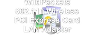 WildPackets 802.11n Wireless PCI Express Card LAN Adapter