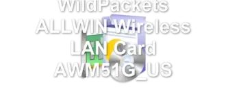 WildPackets ALLWIN Wireless LAN Card AWM51G_US