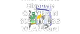 WildPackets Gigabyte GN-WB31N 802.11n USB WLAN Card